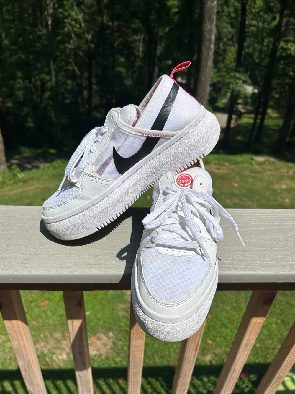Nike Court Vision Alta Sneaker size 8